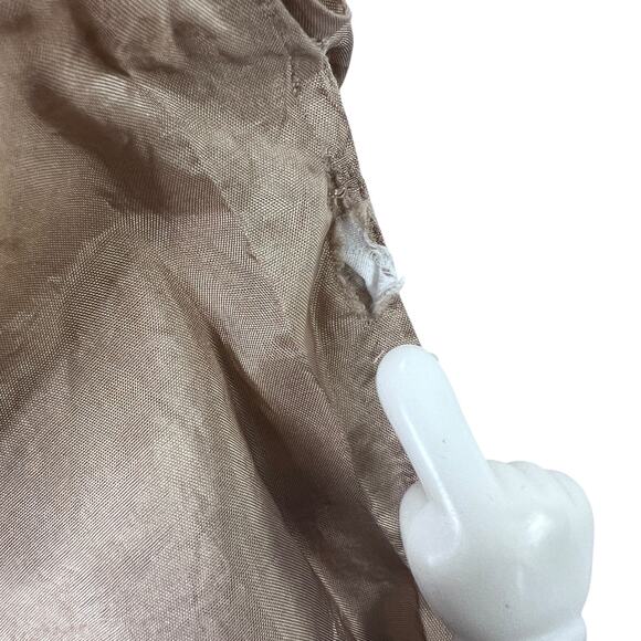 LOFT x Ann Taylor Lace Mini Skirt Black Size 2P Petite Pleated Overlay Cute Goth - Picture 9 of 9